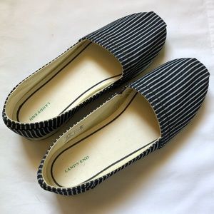 Lands’ End canvas slip-on sneakers